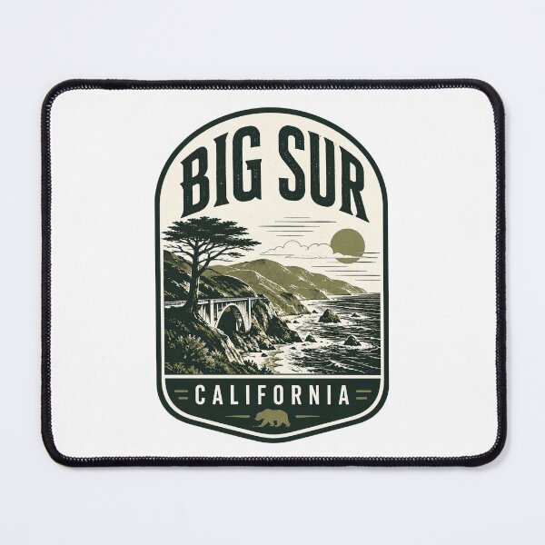 Item preview, Big Sur - California designed and sold by GoodOldVintage.