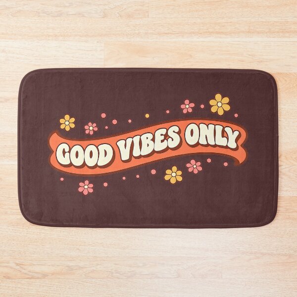 Item preview, Good Vibes Only Retro Wave Text designed and sold by MOCH- ART.