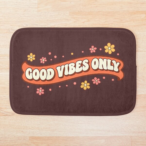 Item preview, Good Vibes Only Retro Wave Text designed and sold by MOCH- ART.
