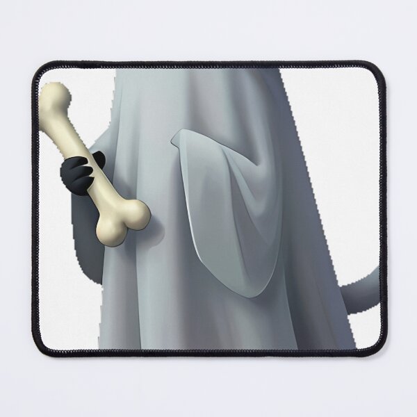 Item preview, Ghost Hound with Small Bone designed and sold by IllumeInk.