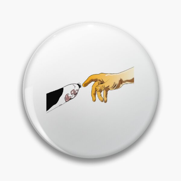 Item preview, Cat Paw Meets Human Hand Art designed and sold by GiaoCalonas.