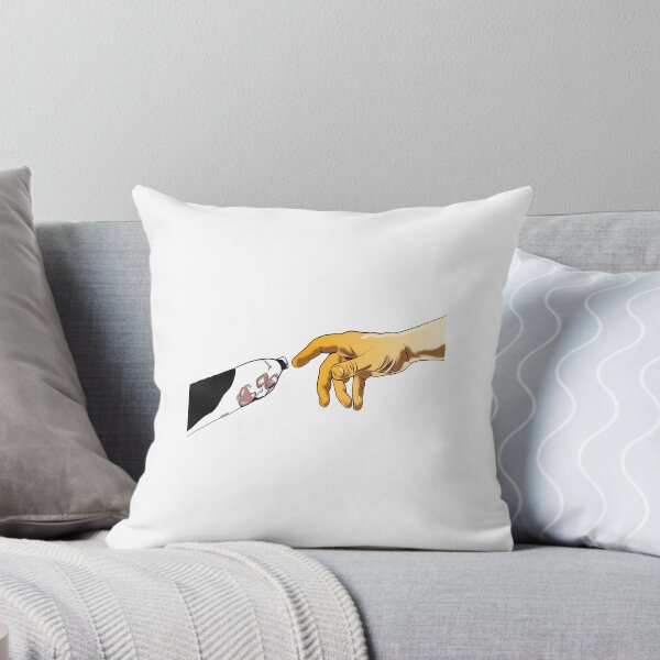Item preview, Cat Paw Meets Human Hand Art designed and sold by GiaoCalonas.