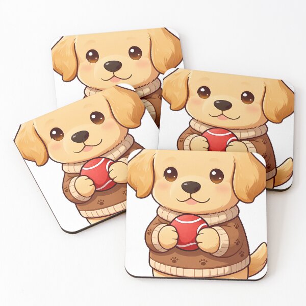 Item preview, Golden Retriever in Brown Sweater designed and sold by pumsquare.