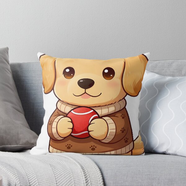 Item preview, Golden Retriever in Brown Sweater designed and sold by pumsquare.