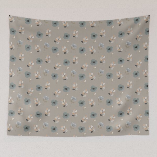 Item preview, A seamless botanical pattern in pastel tones. Boho style. Elegant, feminine, and perfect for timeless botanical designs. designed and sold by ArtFairy38.