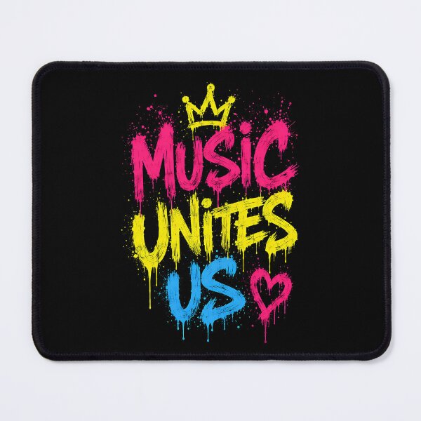 Artikelvorschau, Musikjunkies – Neon-Graffiti-Design für Musikliebhaber entworfen und verkauft von RH Design Lab.