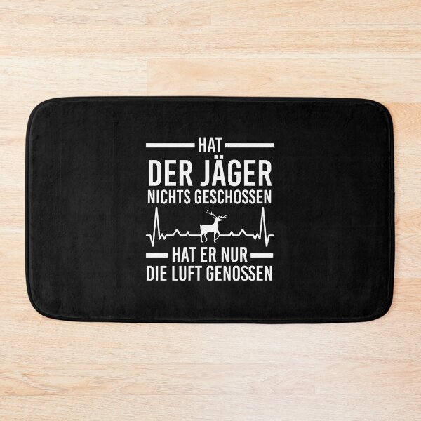 Item preview, 1....Hunter's Humorous German Quote Deer Heartbeat designed and sold by iiqtpowqi.