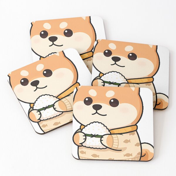 Item preview, Shiba Inu in Beige Sweater designed and sold by pumsquare.