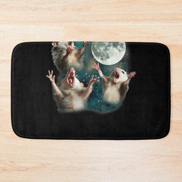 Item preview, Three Possum Moon  3 Opossum Funny Weird Cursed Meme designed and sold by AndyMcGuire.
