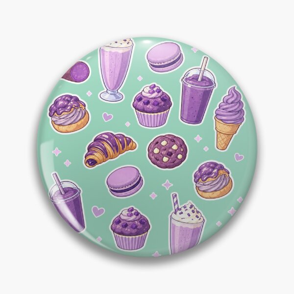 Item preview, Ube Food Lover Purple Yam Treats - Whimsical Purple Dessert Art designed and sold by merchxwear.