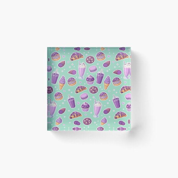 Item preview, Ube Food Lover Purple Yam Treats - Whimsical Purple Dessert Art designed and sold by merchxwear.