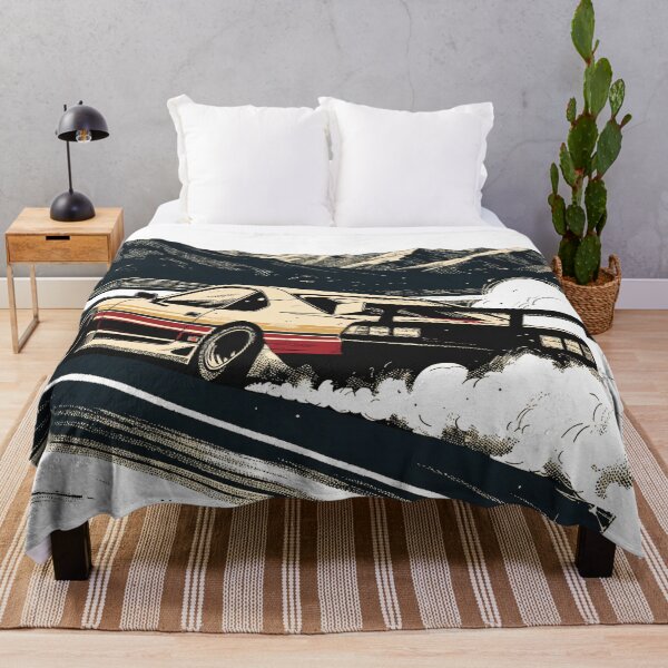 Item preview, Retro Mountain Drift Sports Car Vintage Graphic designed and sold by Thompika.
