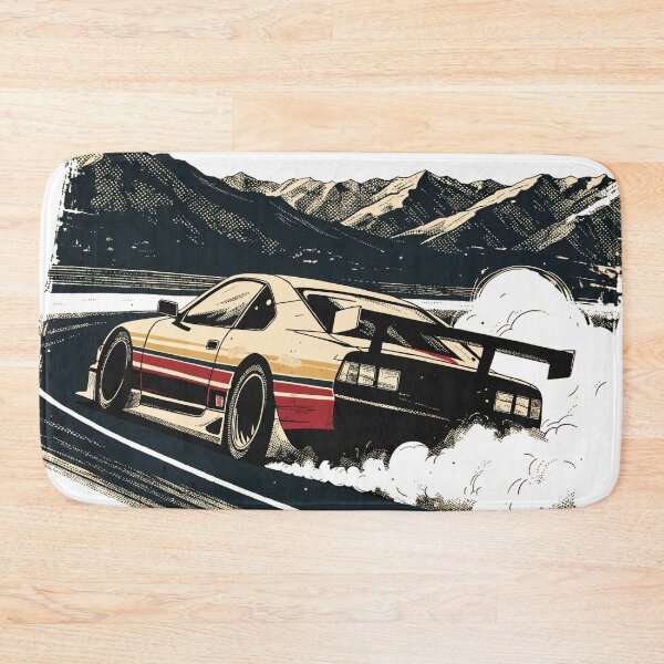 Item preview, Retro Mountain Drift Sports Car Vintage Graphic designed and sold by Thompika.