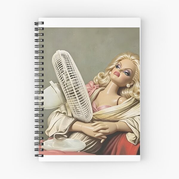 Item preview, Dramatic Hot Flash Blonde Doll Electric Fan Renaissance Meme designed and sold by Devilians92.