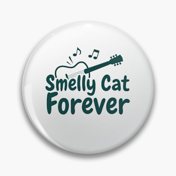 Item preview, Smelly Cat Forever – Friends Inspired Phoebe Buffay Song | Funny Guitar Music Sitcom Sticker & T-Shirt designed and sold by Nene's design.