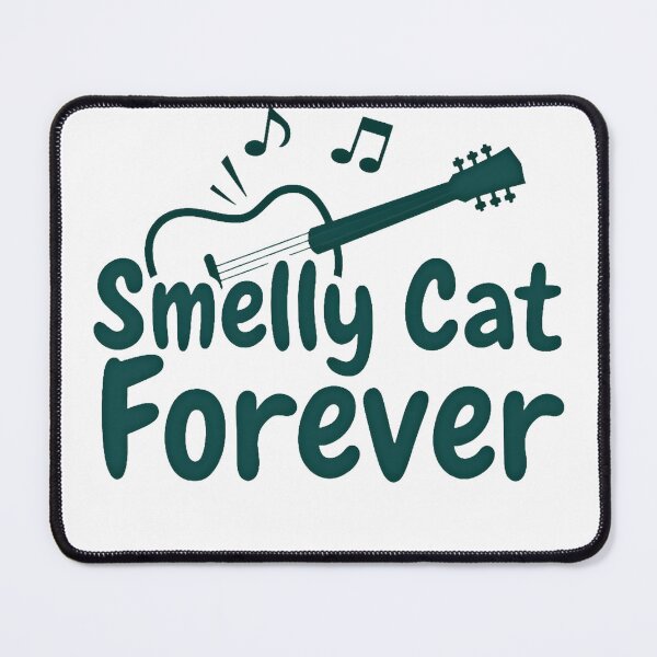 Item preview, Smelly Cat Forever – Friends Inspired Phoebe Buffay Song | Funny Guitar Music Sitcom Sticker & T-Shirt designed and sold by Nene's design.