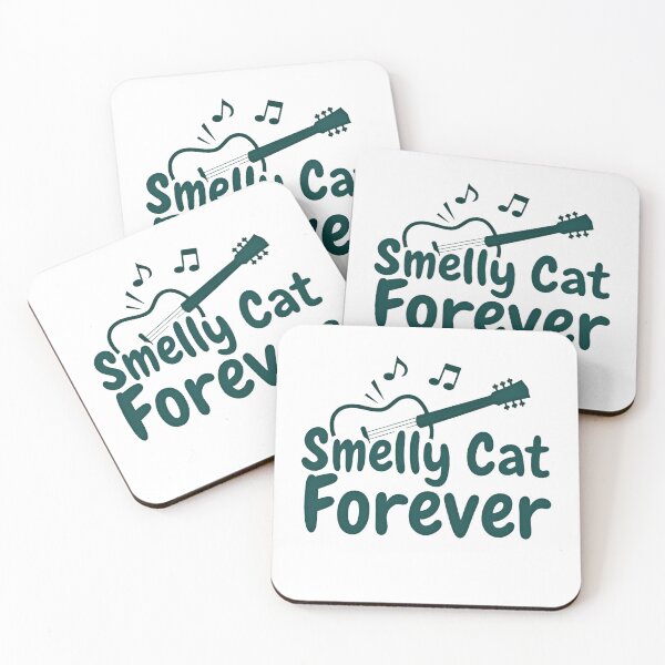 Item preview, Smelly Cat Forever – Friends Inspired Phoebe Buffay Song | Funny Guitar Music Sitcom Sticker & T-Shirt designed and sold by Nene's design.