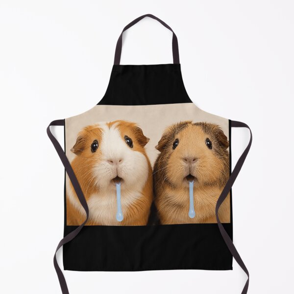 Aperçu de l'œuvre Cochons d'Inde baveux - Mème animal drôle et mignon créée et vendue par VioletNance.