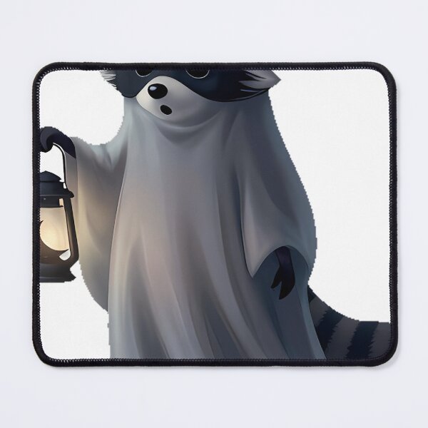 Item preview, Ghost Raccoon with Mask Face designed and sold by IllumeInk.
