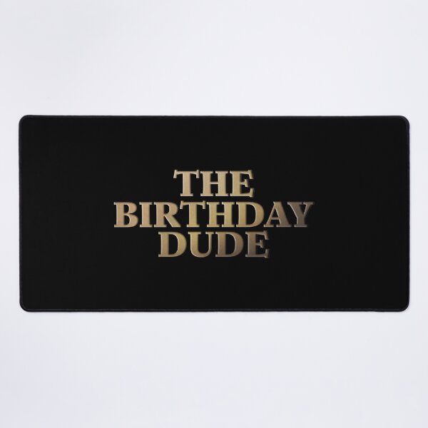Item preview, The Birthday Dude Birthday Gift for Men Husband Boyfriend Brother Party Shirt Graphic Tee designed and sold by AhmedZouita.