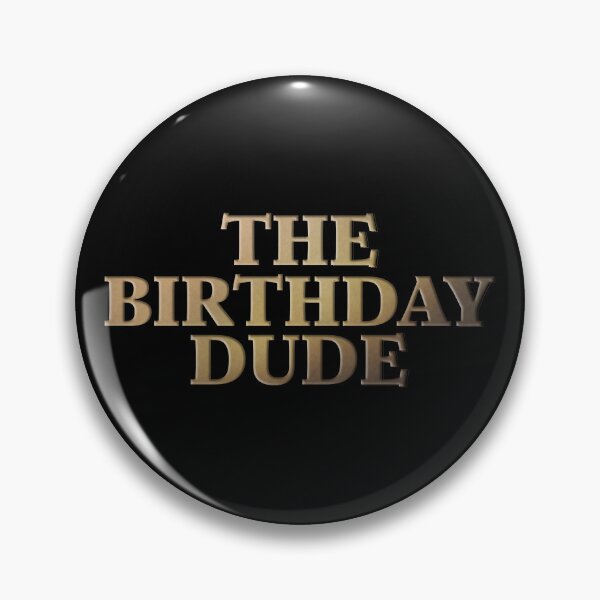Item preview, The Birthday Dude Birthday Gift for Men Husband Boyfriend Brother Party Shirt Graphic Tee designed and sold by AhmedZouita.
