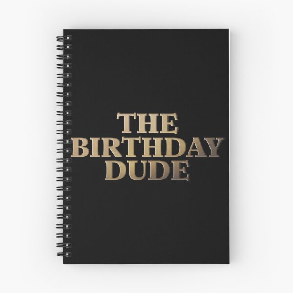 Item preview, The Birthday Dude Birthday Gift for Men Husband Boyfriend Brother Party Shirt Graphic Tee designed and sold by AhmedZouita.