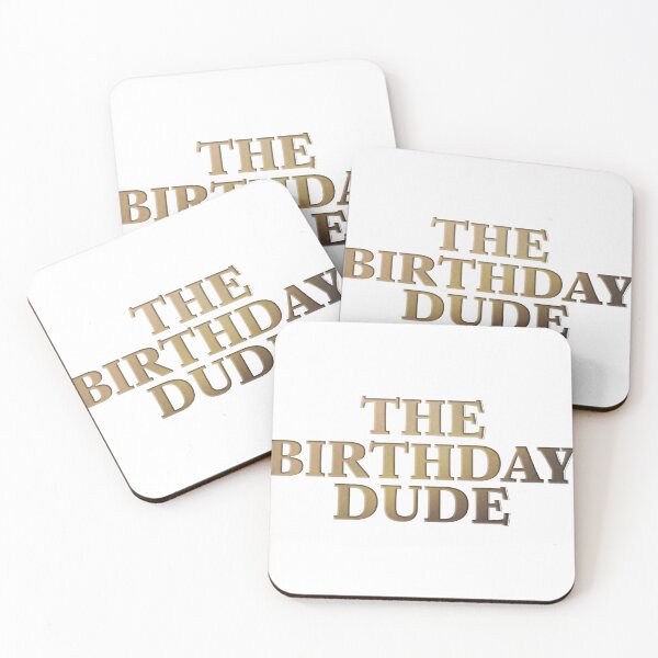 Item preview, The Birthday Dude Birthday Gift for Men Husband Boyfriend Brother Party Shirt Graphic Tee designed and sold by AhmedZouita.