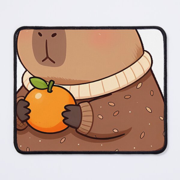 Item preview, Capybara in Chocolate Sweater designed and sold by pumsquare.