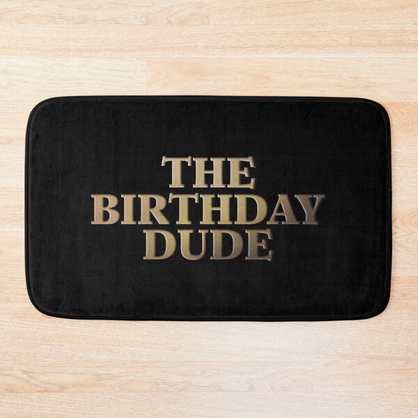 Item preview, The Birthday Dude Birthday Gift for Men Husband Boyfriend Brother Party Shirt Graphic Tee designed and sold by AhmedZouita.