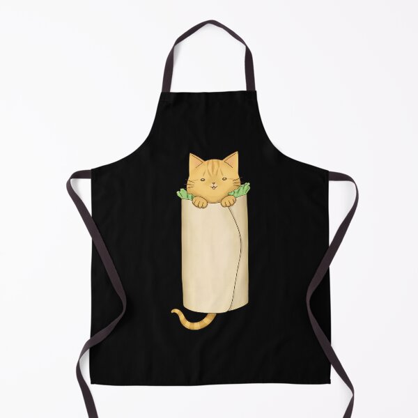 Item preview, Cute Cat Burrito Fun Foodie Animal Illustration designed and sold by GiaoCalonas.
