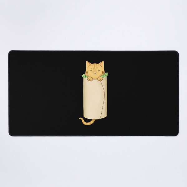 Item preview, Cute Cat Burrito Fun Foodie Animal Illustration designed and sold by GiaoCalonas.