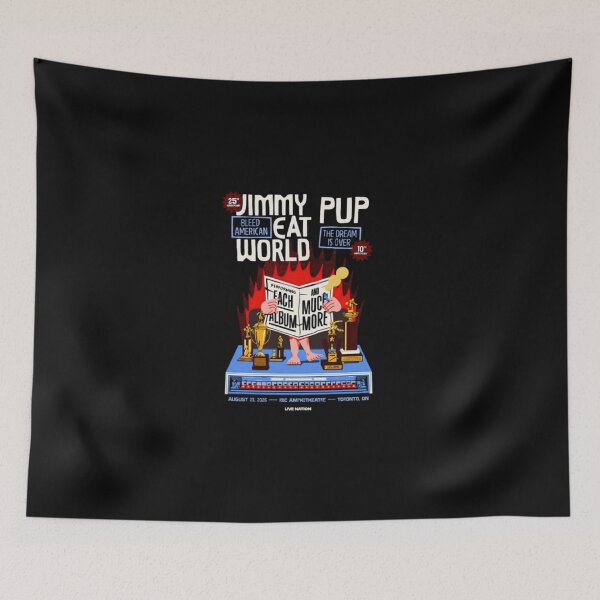 Item preview, Jimmy Eat World Celebrate 25th Anniversary Of Bleed American 2026 designed and sold by flat6frequency.