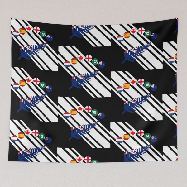 Item preview, New Zealand Black Ferns 6x World Champions - Host Nations Crest Edition designed and sold by p-Phictures4.