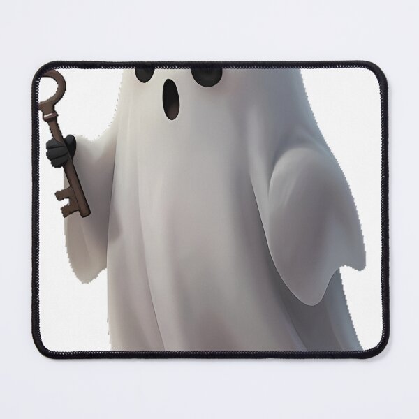 Item preview, Ghost Badger with Iron Key designed and sold by IllumeInk.