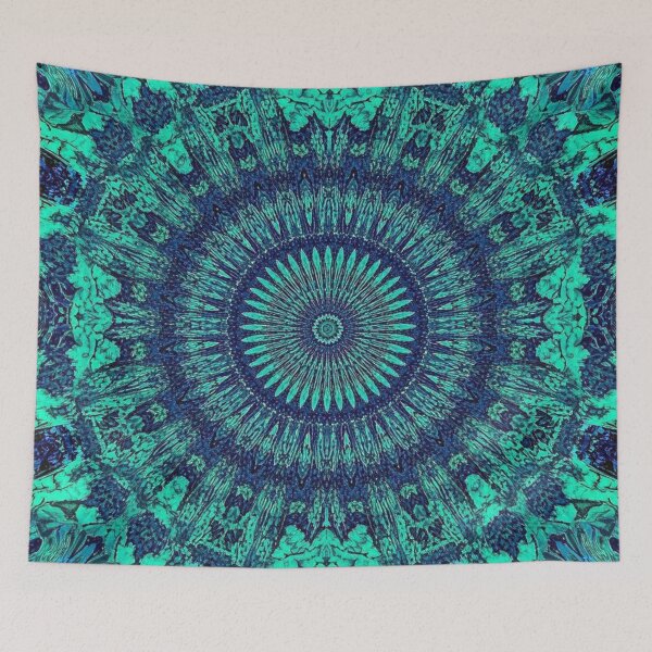 Item preview, Turquoise Mandala Resonance designed and sold by Sigtrix.