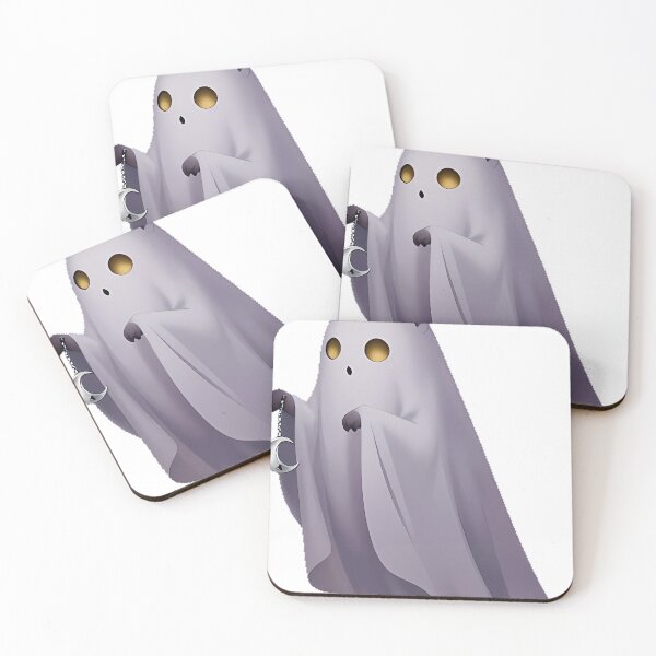 Item preview, Ghost Lynx with Moon Charm designed and sold by IllumeInk.