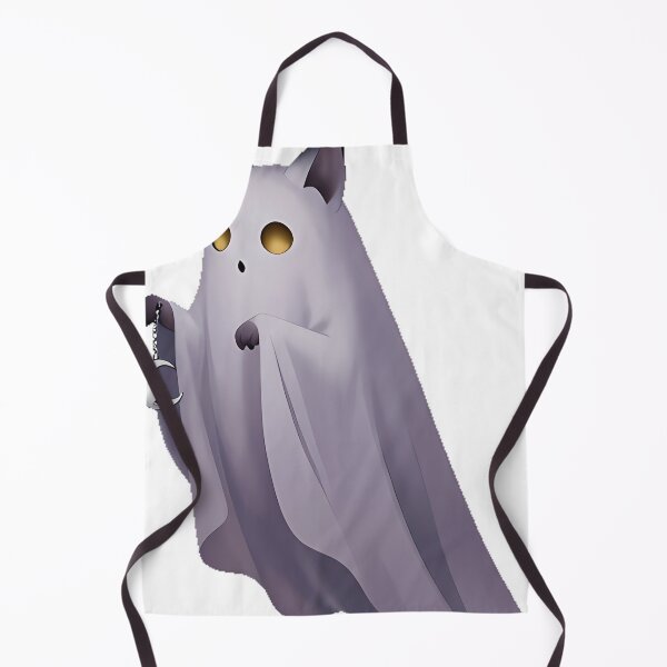 Item preview, Ghost Lynx with Moon Charm designed and sold by IllumeInk.