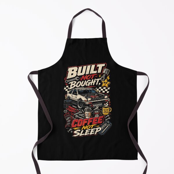 Item preview, Built Not Bought Coffee Not Sleep designed and sold by RAS-77.