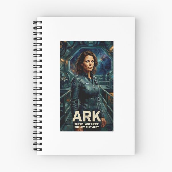 Item preview, The Ark Retro Sci-Fi Series Space Survival Command Deck Tribute Art Movie Poster designed and sold by PrettyBirthdayy.