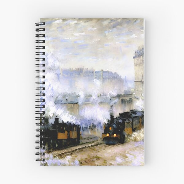Item preview, Arrival of a Train, Gare Saint-Lazare designed and sold by artdesignsnow.