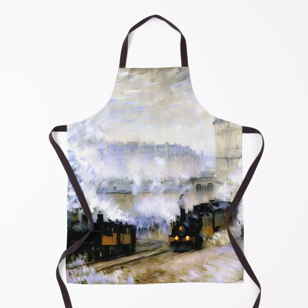 Item preview, Arrival of a Train, Gare Saint-Lazare designed and sold by artdesignsnow.