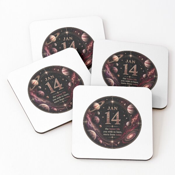 Item preview, January 14  Birthday Inspirational Design designed and sold by LunaMoments.