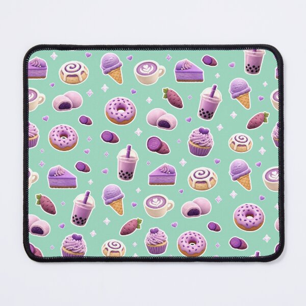 Item preview, Cute Ube Desserts Purple Yam Food - Kawaii Purple Food Aesthetic designed and sold by merchxwear.