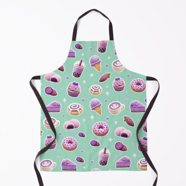 Item preview, Cute Ube Desserts Purple Yam Food - Kawaii Purple Food Aesthetic designed and sold by merchxwear.