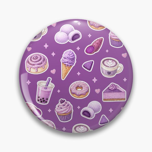 Item preview, Ube Food Lover Purple Yam Treats - Cute Purple Food Illustration designed and sold by merchxwear.