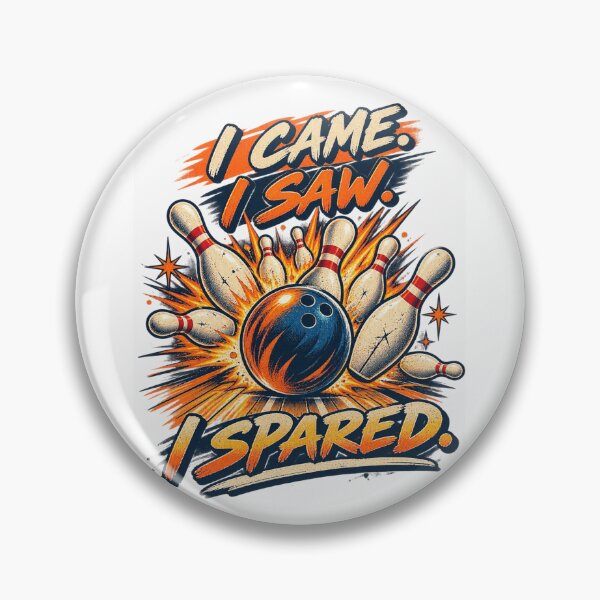 Item preview, I Came. I Saw. I Spared. Vintage Retro Bowling designed and sold by Denskie.