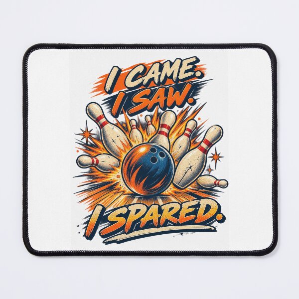 Item preview, I Came. I Saw. I Spared. Vintage Retro Bowling designed and sold by Denskie.