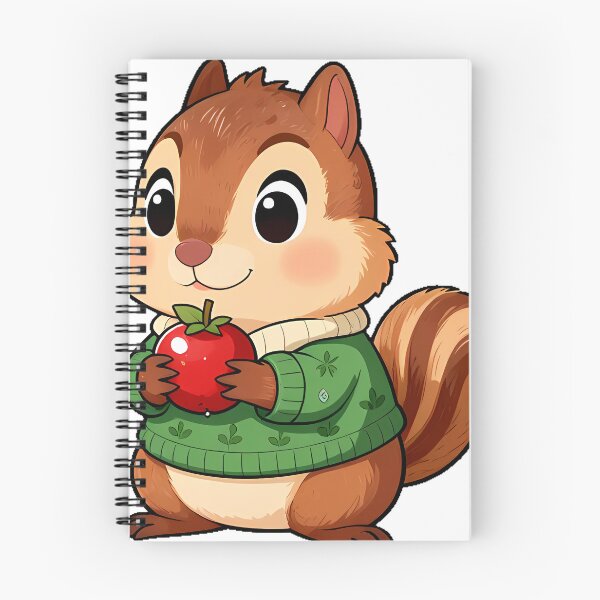 Item preview, Chipmunk in Forest Green Sweater designed and sold by pumsquare.