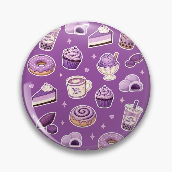 Item preview, Purple Yam Ube Sweets Collection - Filipino Food Illustration designed and sold by merchxwear.
