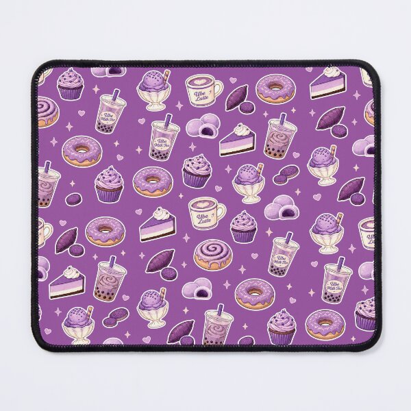 Item preview, Purple Yam Ube Sweets Collection - Filipino Food Illustration designed and sold by merchxwear.